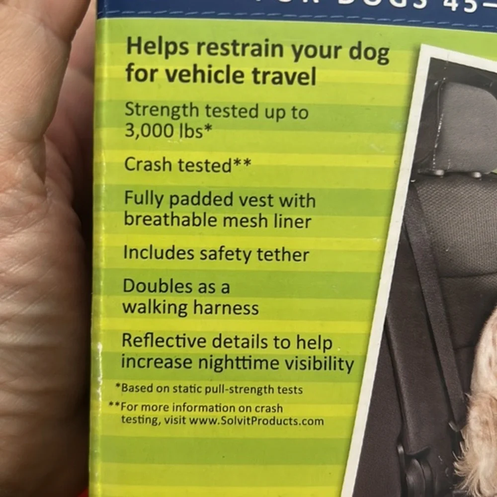 Travel Harness For Dogs‎ 45-85LBS